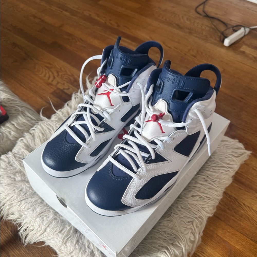 Air Jordan 6 Retro “Olympic” 2024 – Size 10 – Near New